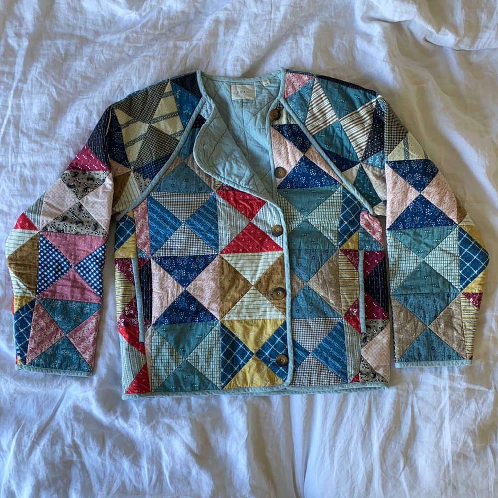 Doen - Sedona Jacket - Patchwork Print - size XS